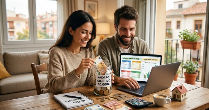 CÓMO AHORRAR 10.000 EUROS EN UN AÑO: PLAN REALISTA PARA ESPAÑOLES