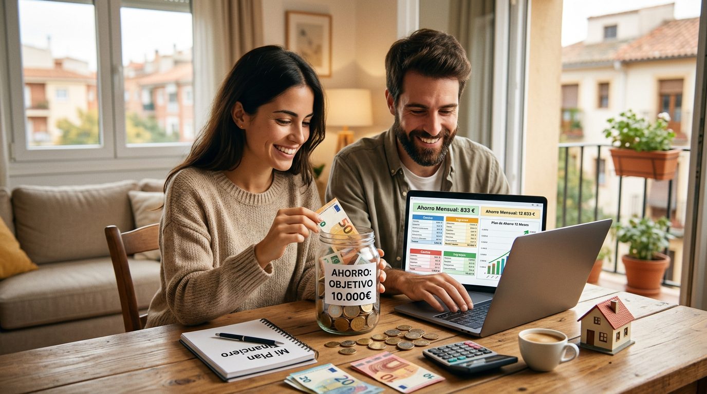 como ahorrar 10000 euros en un año