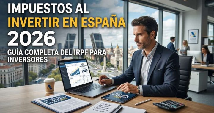 IMPUESTOS AL INVERTIR EN ESPAÑA 2026: GUÍA COMPLETA DEL IRPF PARA INVERSORES